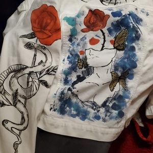 Handpainted jacket